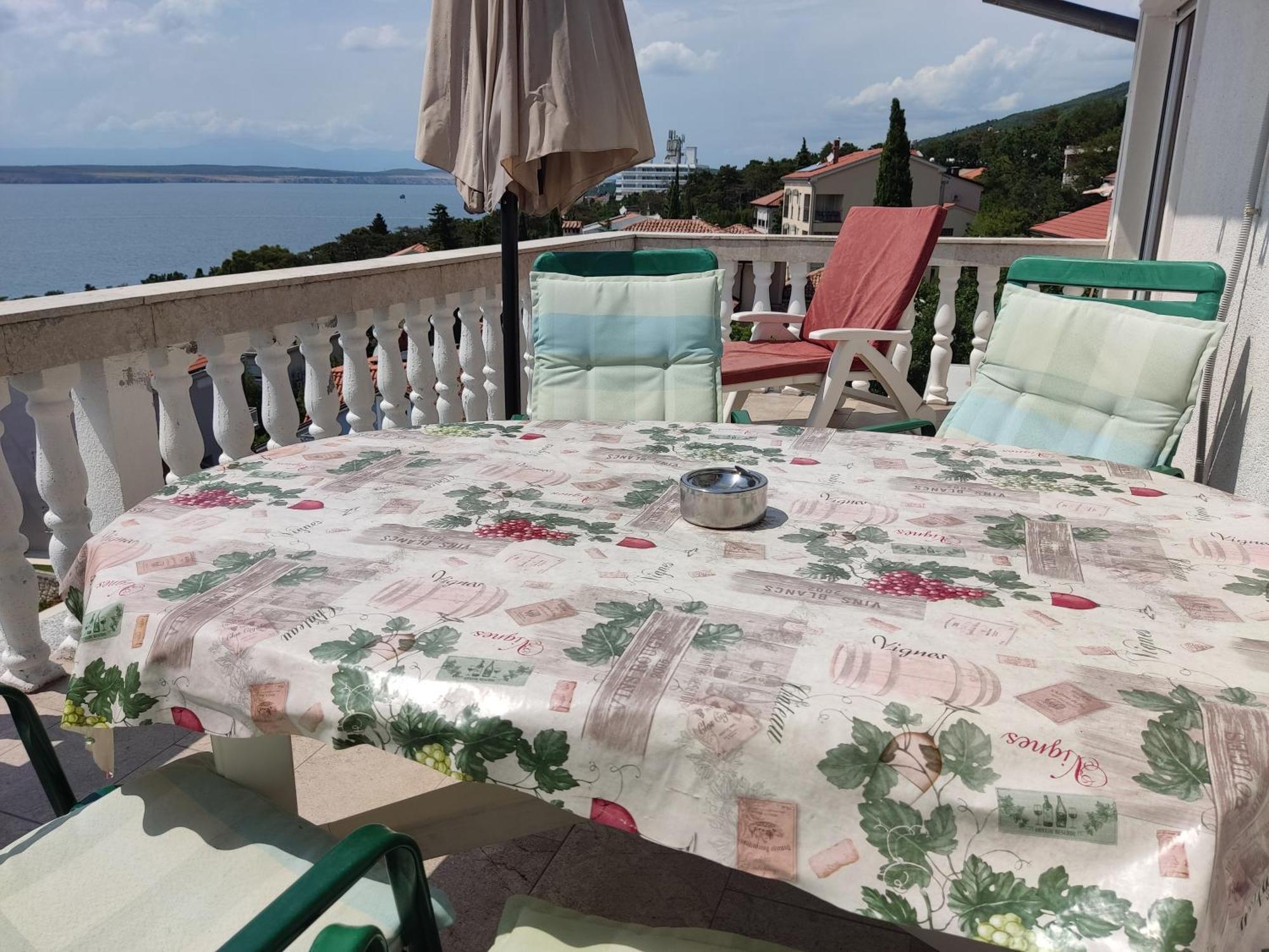 Panorama View Close Sandy Beach 100M To Talasoterapija, Crikvenica Exterior foto